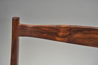Torbjorn Afdal Six Model 113 Dining Chairs by Torbj rn Afdal Denmark Mid 20th Century