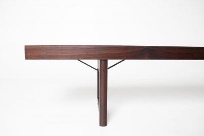 Torbjorn Afdal Torbj rn Afdal Extra Long Rosewood Krobo Bench Norway 1960s