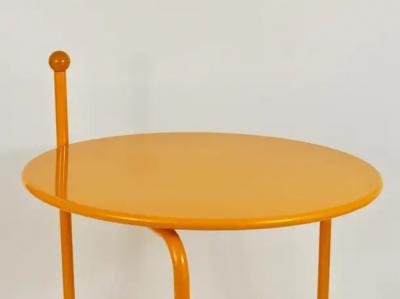 Tord Bjorklund Tord Bjorklund Post modern Side or Coffee Table Memphis Style Sweden 1980s