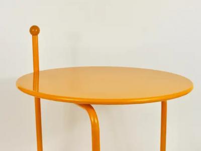 Tord Bjorklund Tord Bjorklund Post modern Side or Coffee Table Memphis Style Sweden 1980s