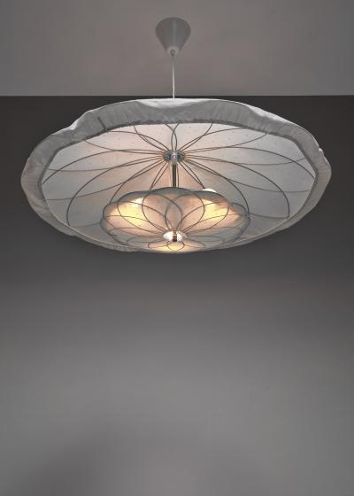 Tore Ahls n fabric pendant