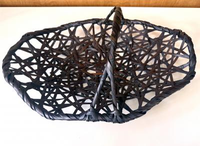 Torri Ippo Large Japanese Bamboo Morikago Basket by Torii Ippo