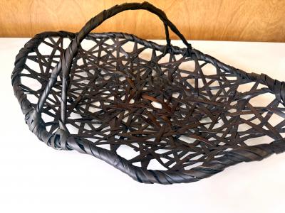 Torri Ippo Large Japanese Bamboo Morikago Basket by Torii Ippo