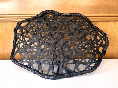 Torri Ippo Large Japanese Bamboo Morikago Basket by Torii Ippo
