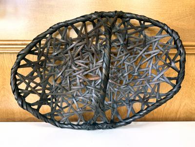 Torri Ippo Large Japanese Bamboo Morikago Basket by Torii Ippo