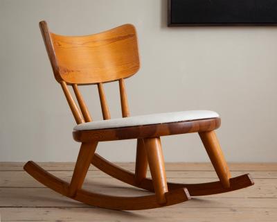 Torsten Claeson 20th c Rocking Chair by Torsten Claeson