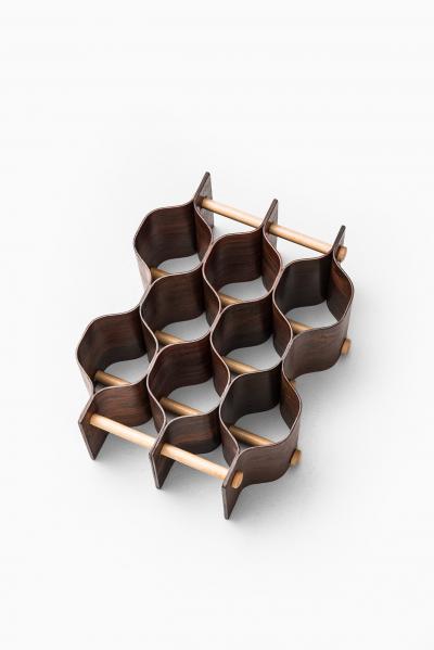 Torsten Johansson Torsten Johansson Wine Rack Bottle Stand Produced by AB Formtr in Sweden