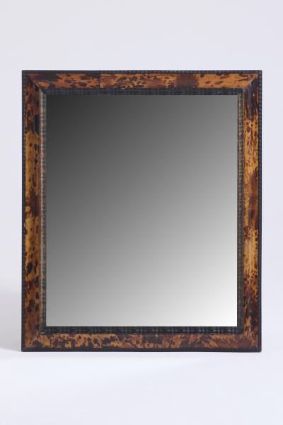 Tortoiseshell Mirror att to Maison Frank