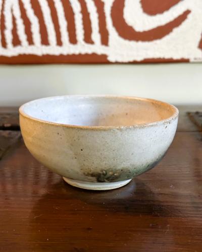 Toshiko Takaezu Glazed Ceramic Chawan Tea Bowl by Toshiko Takaezu