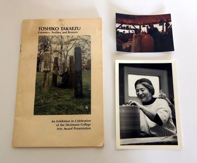 Toshiko Takaezu Important Storied Tall Ceramic Pot with Rattle and Handprints by Toshiko Takaezu