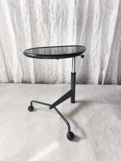 Toshiyuki Kita Toshiyuki Kita Kick Adjustable Side Table for Cassina Italy 1983