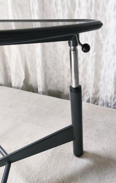 Toshiyuki Kita Toshiyuki Kita Kick Adjustable Side Table for Cassina Italy 1983