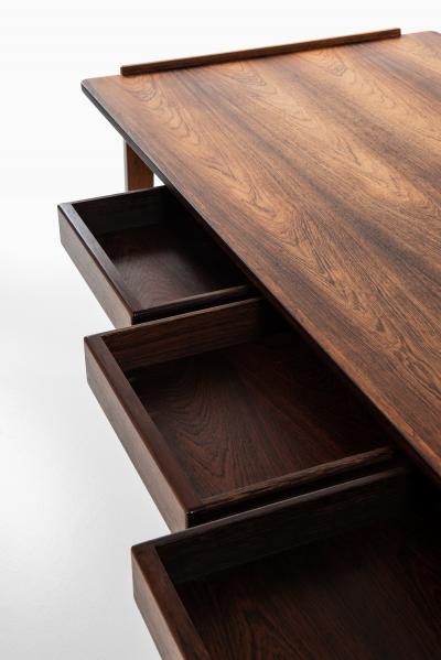 Tove Edvard Kindt Larsen Desk Produced by Cabinetmaker Thorald Madsens Snedkeri