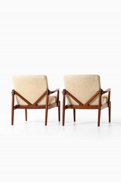 Tove Edvard Kindt Larsen FD125 Easy Chairs Designed by Tove and Edvard Kindt Larsen 1950s