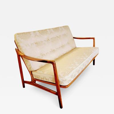 Tove Edvard Kindt Larsen Tove Edvard Kindt Larsen Sofa for France and Daverkosen in Oak and Teak