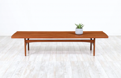 Tove Edvard Kindt Larsen Tove Edvard Kindt Larsen Teak Coffee Table by for Dux