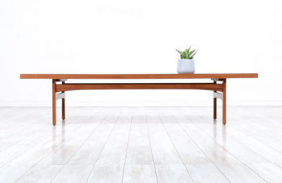 Tove Edvard Kindt Larsen Tove Edvard Kindt Larsen Teak Coffee Table by for Dux
