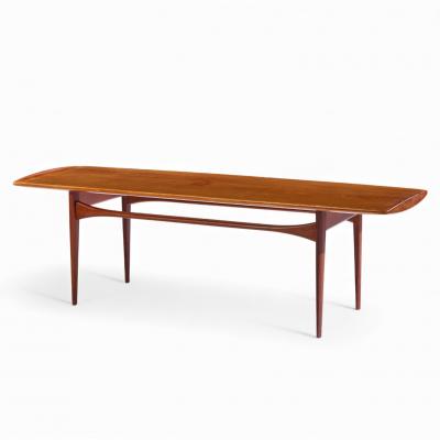 Tove Edvard Kindt Larsen Tove Edvard Kindt Larsen for France Daverkosen Danish Teak Coffee Table