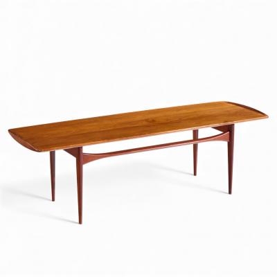 Tove Edvard Kindt Larsen Tove Edvard Kindt Larsen for France Daverkosen Danish Teak Coffee Table