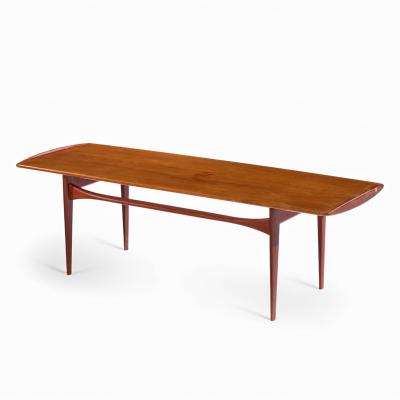 Tove Edvard Kindt Larsen Tove Edvard Kindt Larsen for France Daverkosen Danish Teak Coffee Table