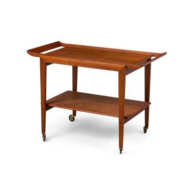 Tove and Edvard Kindt Larsen Danish Mid Century Tea Cart