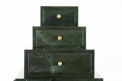 Towering Skyscraper Storage Cabinet by Maitland Smith 1980s