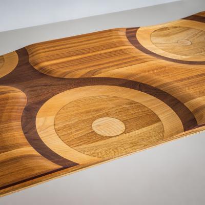 Toyo Ito Ripples Bench by Toyo Ito b 1941 for Horm Italy designed in 2003