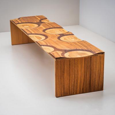 Toyo Ito Ripples Bench by Toyo Ito b 1941 for Horm Italy designed in 2003