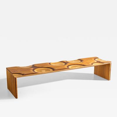 Toyo Ito Ripples Bench by Toyo Ito b 1941 for Horm Italy designed in 2003