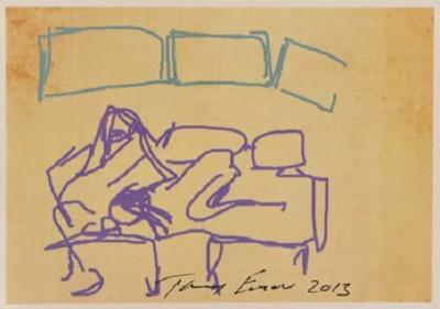 Tracey Emin ipad drawing by TRACEY EMIN