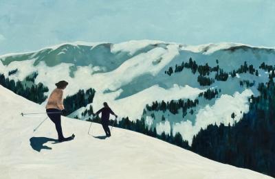 Tracey Sylvester Harris Glorious Ski Day