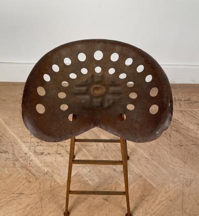 Tractor Seat Bar Stool American Circa 19th Century