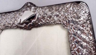 Traditional English Edwardian Picture Frame with 1980s Pizzaz