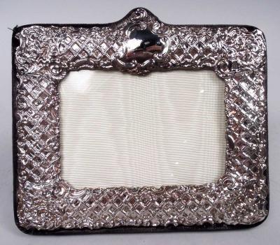 Traditional English Edwardian Picture Frame with 1980s Pizzaz