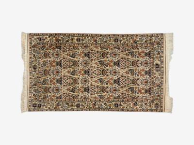 Traditional Handwoven Indian Wool Carpets India 1960s