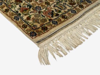 Traditional Handwoven Indian Wool Carpets India 1960s