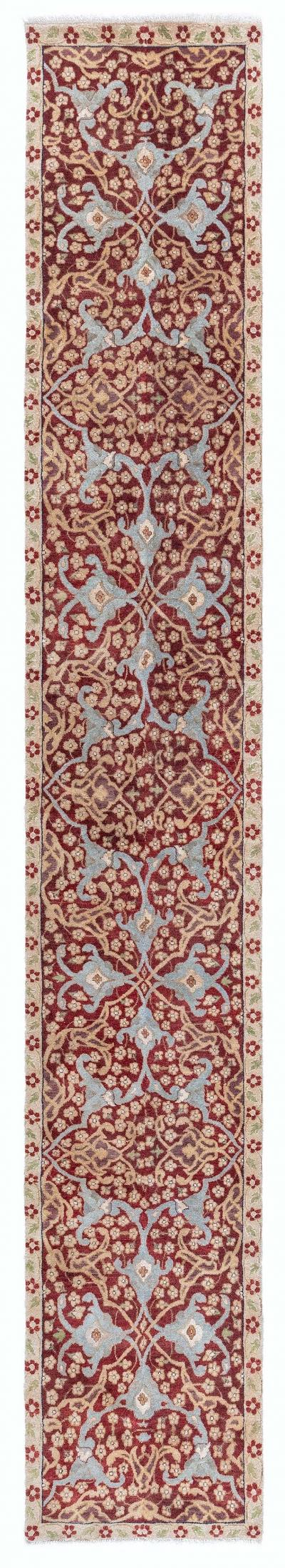 Traditional Inspired Tabriz Runner
