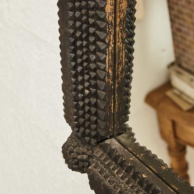 Tramp Art Double Mirror