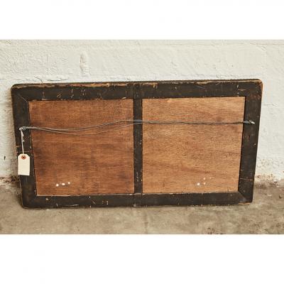 Tramp Art Double Mirror