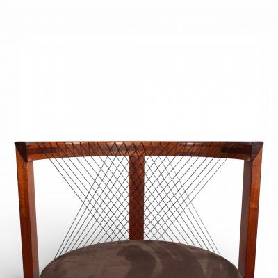 Tranekaer Studios Tranekaer String side dining chair by Niels Jorgen Haugesen 1970