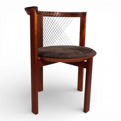 Tranekaer Studios Tranekaer String side dining chair by Niels Jorgen Haugesen 1970