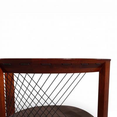 Tranekaer Studios Tranekaer String side dining chair by Niels Jorgen Haugesen 1970
