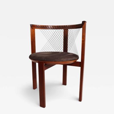 Tranekaer Studios Tranekaer String side dining chair by Niels Jorgen Haugesen 1970