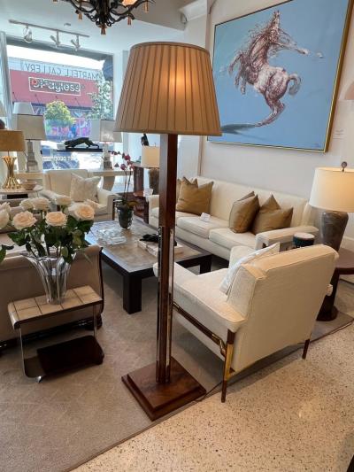 Travail Francais Art Deco Floor Lamp