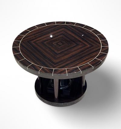 Travail Francais Mid Century Makassar Side Table