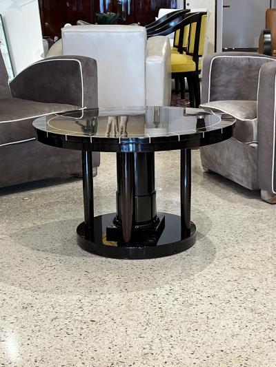 Travail Francais Mid Century Makassar Side Table