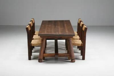Travail Populaire Dining Table France 1950s