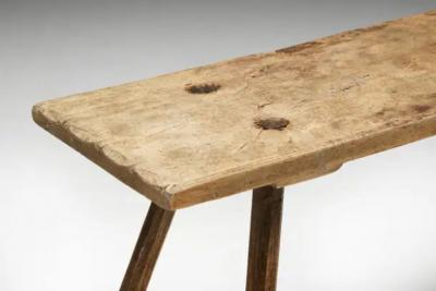 Travail Populaire Side Table Early 20th Century