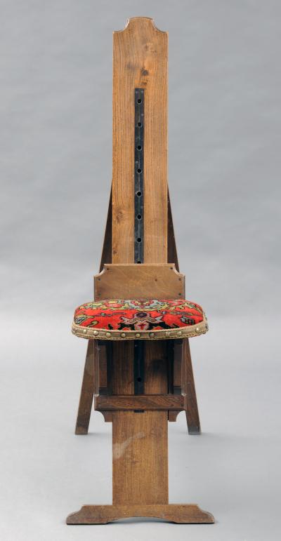 Traveling Combination Artists Chair and Easel