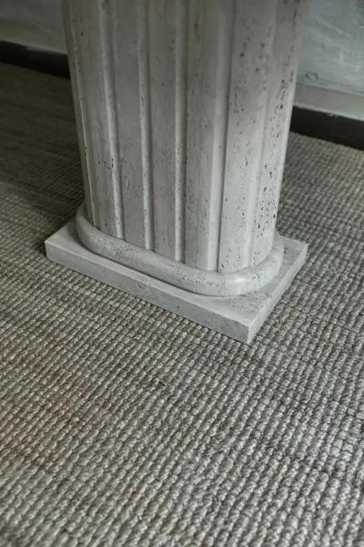 Travertine Console